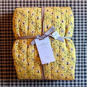 Anthropologie Lilla Bee 100% Cotton Quilt
